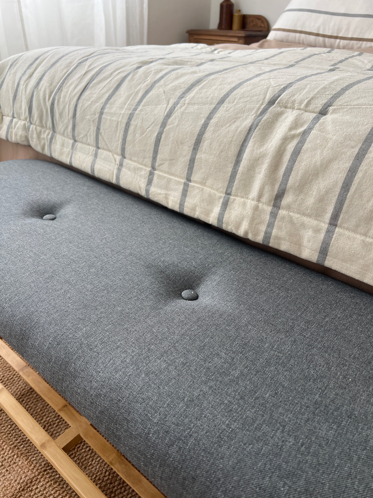 BANCO PIE DE CAMA MARRUECOS $2690