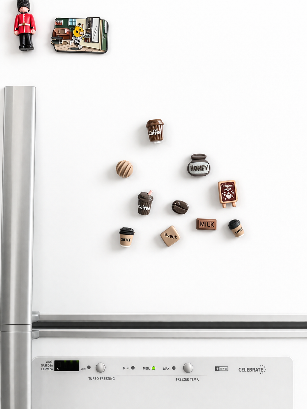IMANES CAFÉ Y CHOCOLATE 10pcs