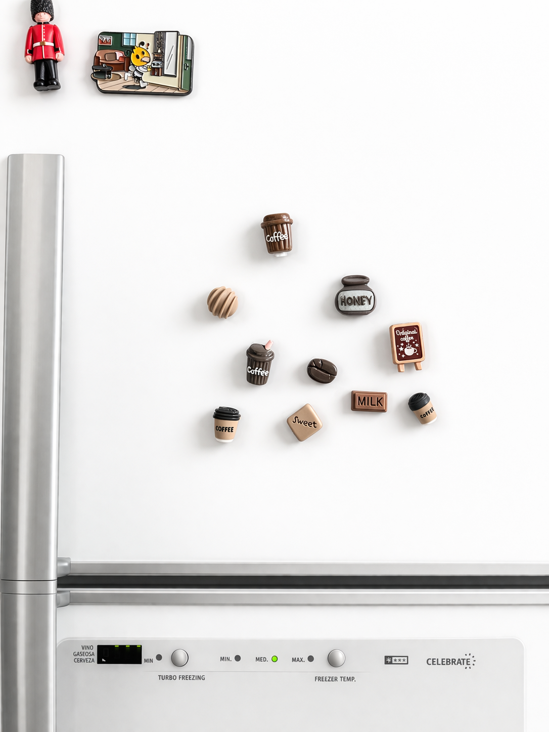 IMANES CAFÉ Y CHOCOLATE 10pcs