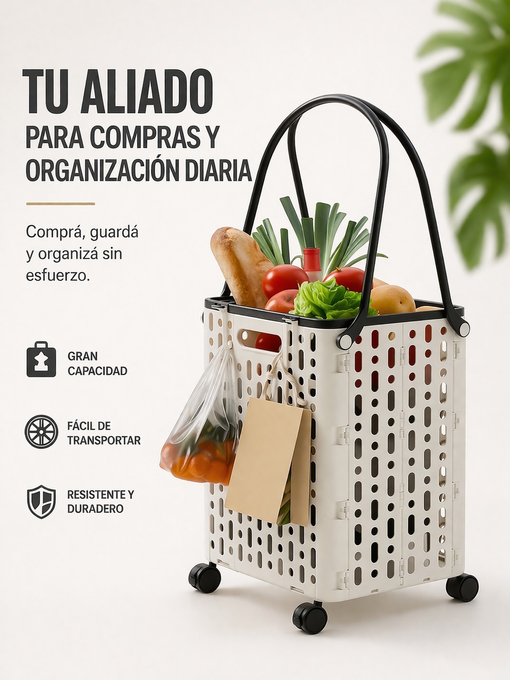 CARRO MANDADOS COLORS PLEGABLE