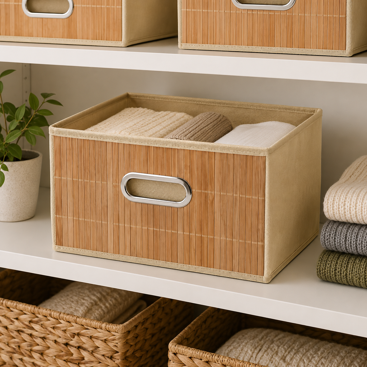 Caja organizadora Bambu Nepal