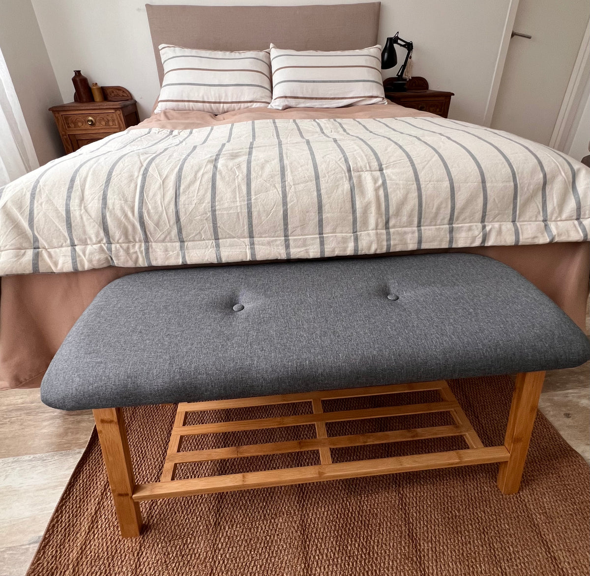 BANCO PIE DE CAMA MARRUECOS $2690