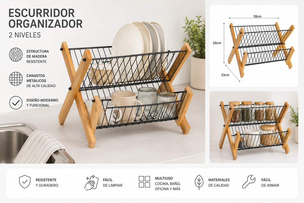 ESCURRIDOR MAESO 38*37cm PROXIMAMENTE