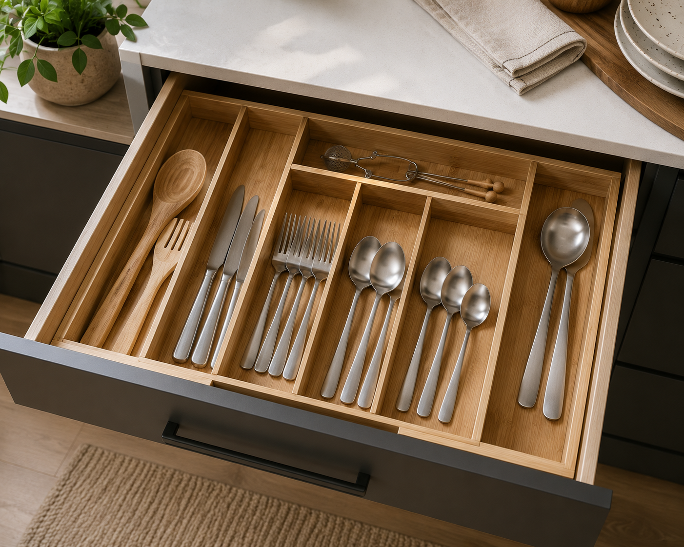 ORGANIZADOR CUBIERTOS EXTENSIBLE