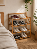 ZAPATERA BAMBU 4 NIVELES 50X25X68CM