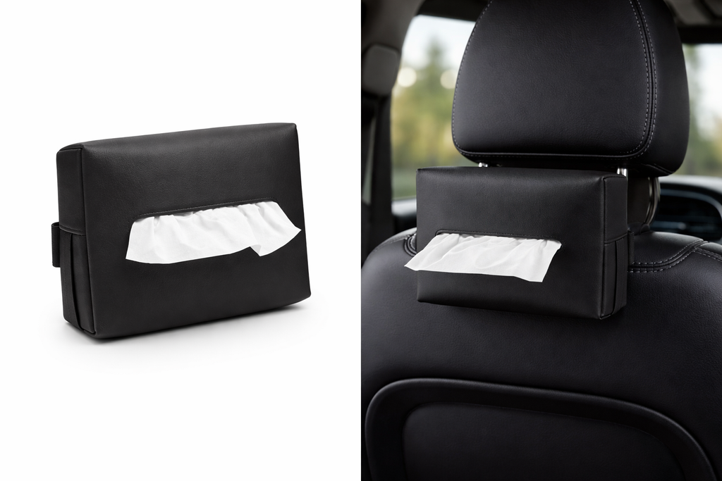 PORTA PAÑUELOS PARA AUTOMOVIL