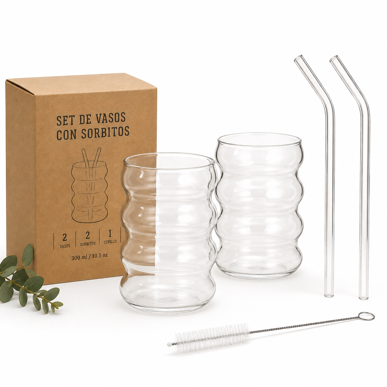 VASOS COOL COFFEE SET CON SORBITOS