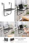 MESA BALCON 50X30CM PLEGABLE