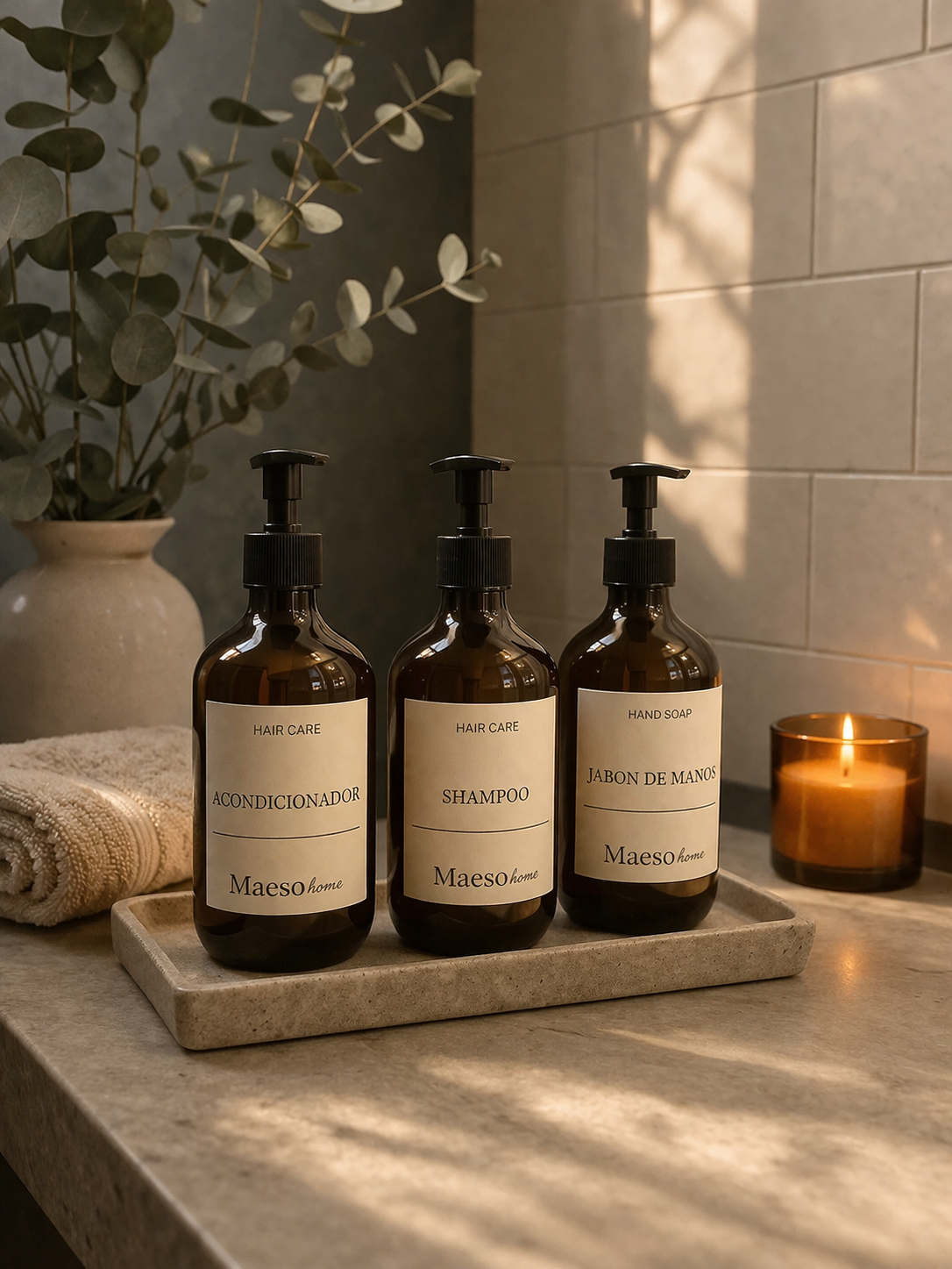 DISPENSADORES AMBAR SET X3