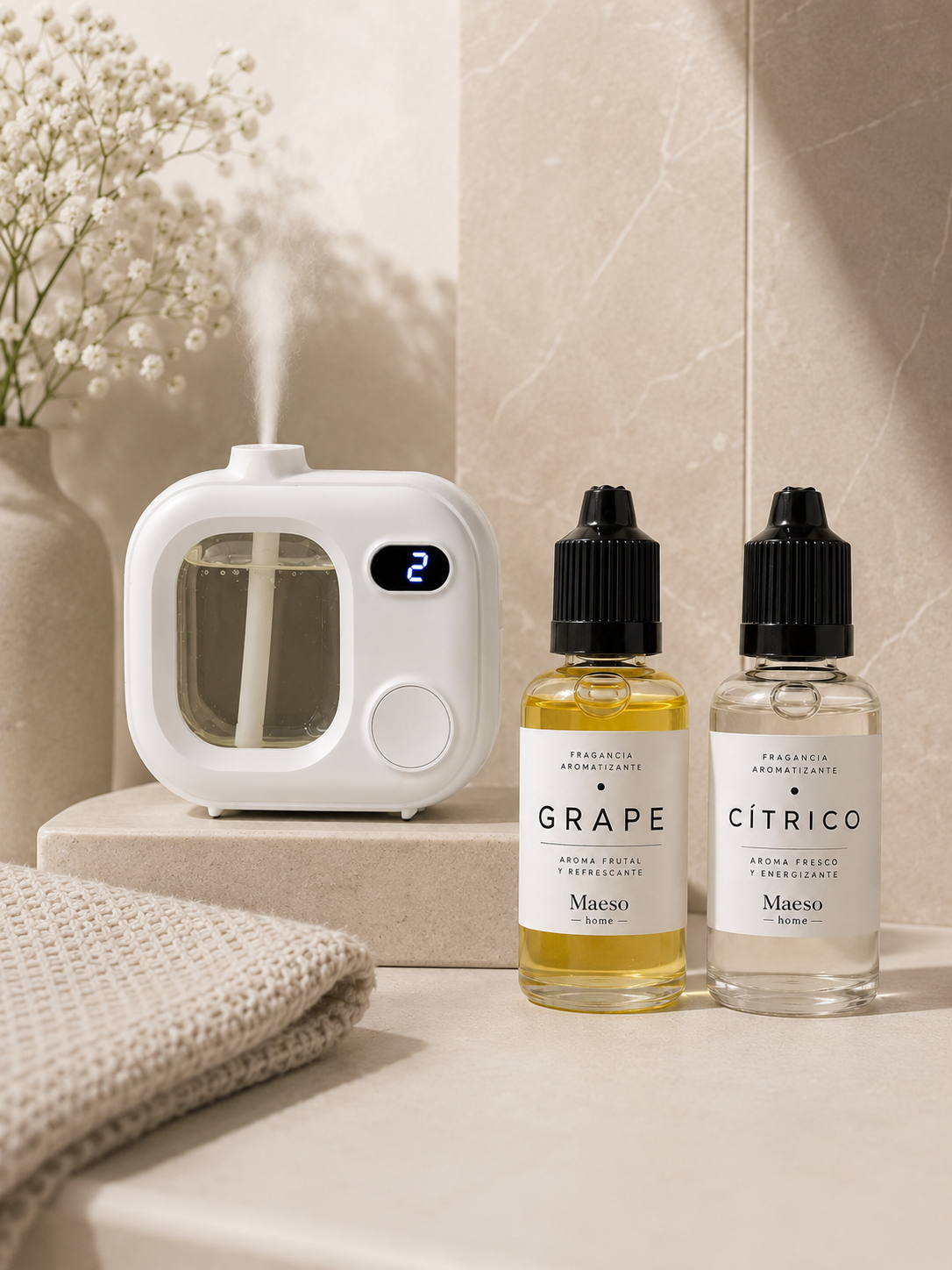 KIT DIFUSOR USB + 2 FRAGANCIAS