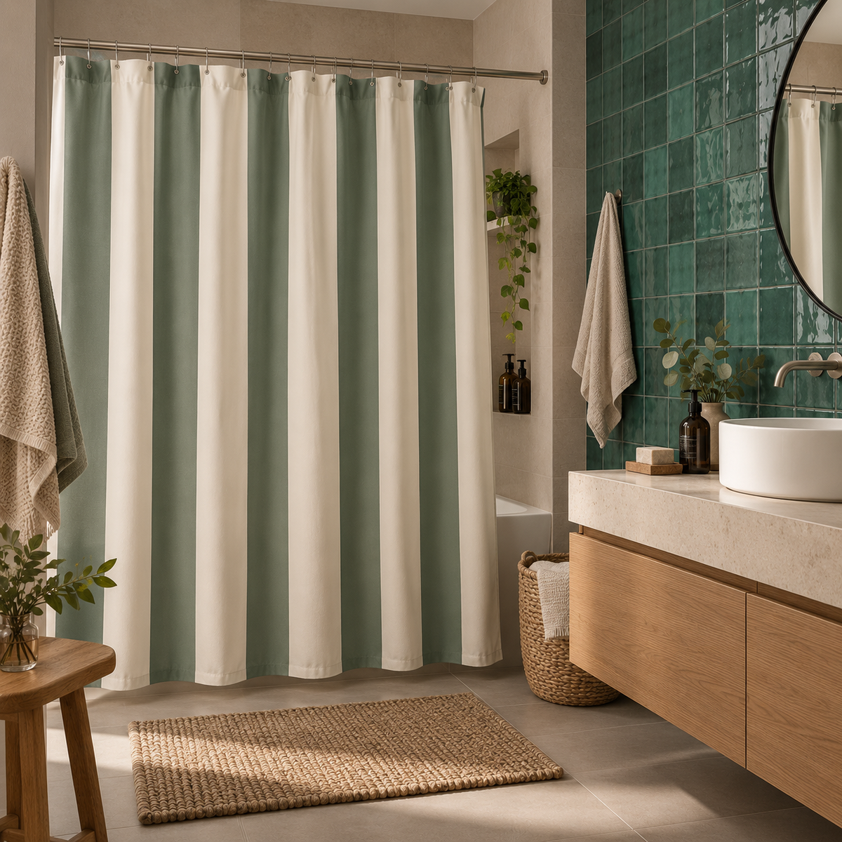 CORTINA BAÑO MALFITANA  $750