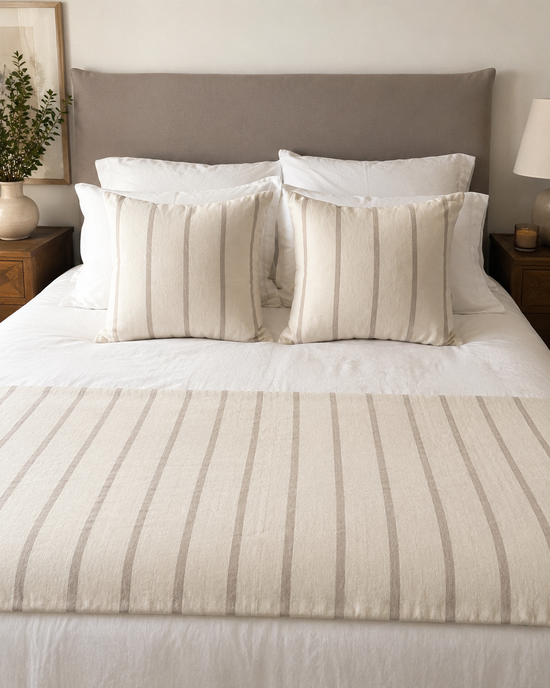 ALMOHADON IGNACIA 43X43CM BEIGE