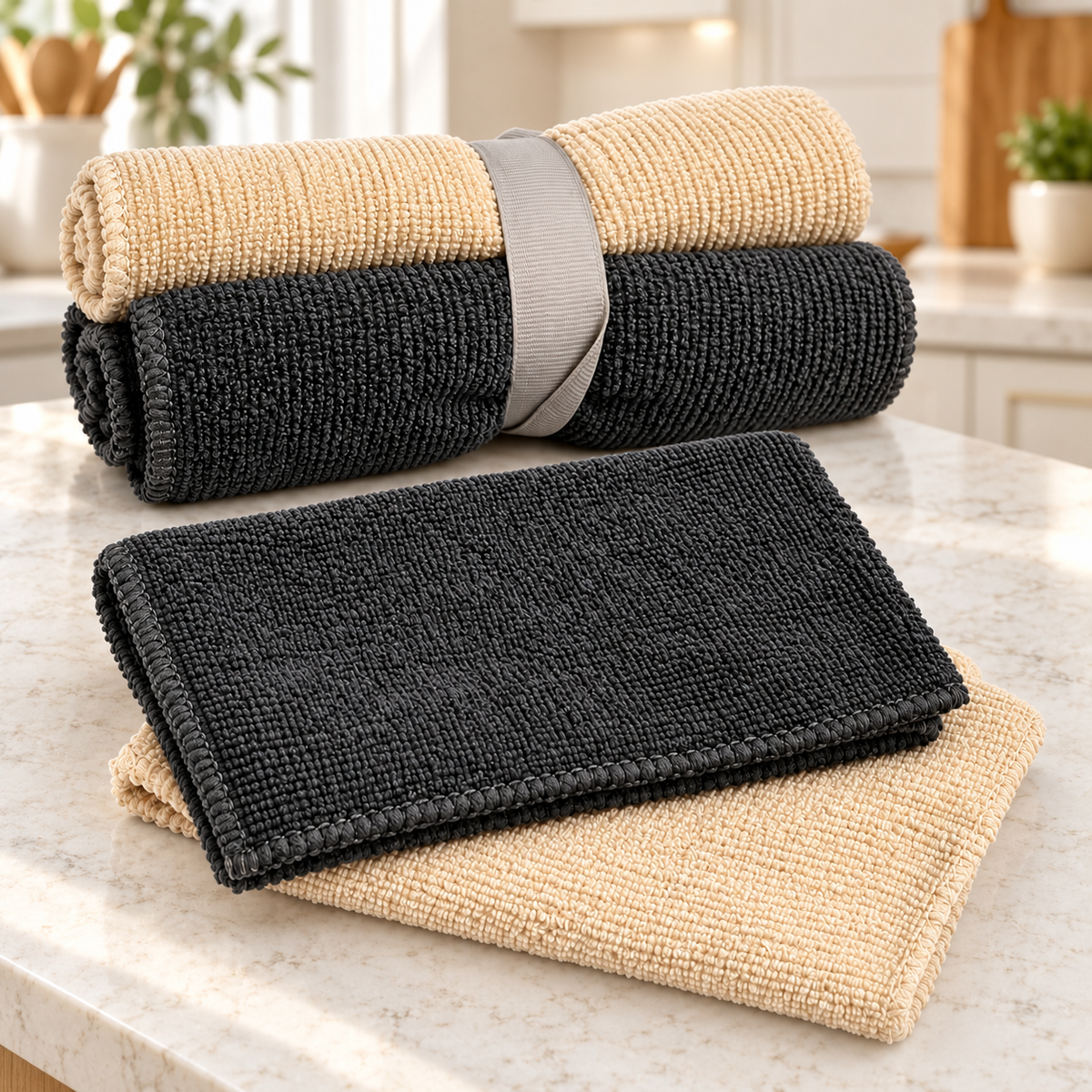 PAÑOS 30x30 MICROFIBRA SET X2pcs $120