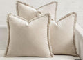 ALMOHADON BRUMA 45X45CM NATURAL CON RELLENO 280GR