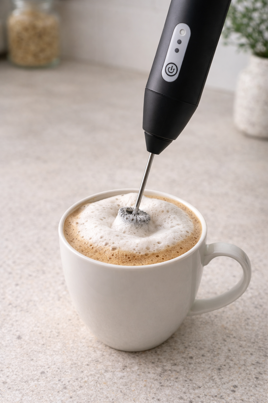 Batidor de Cafe USB 3 velocidades