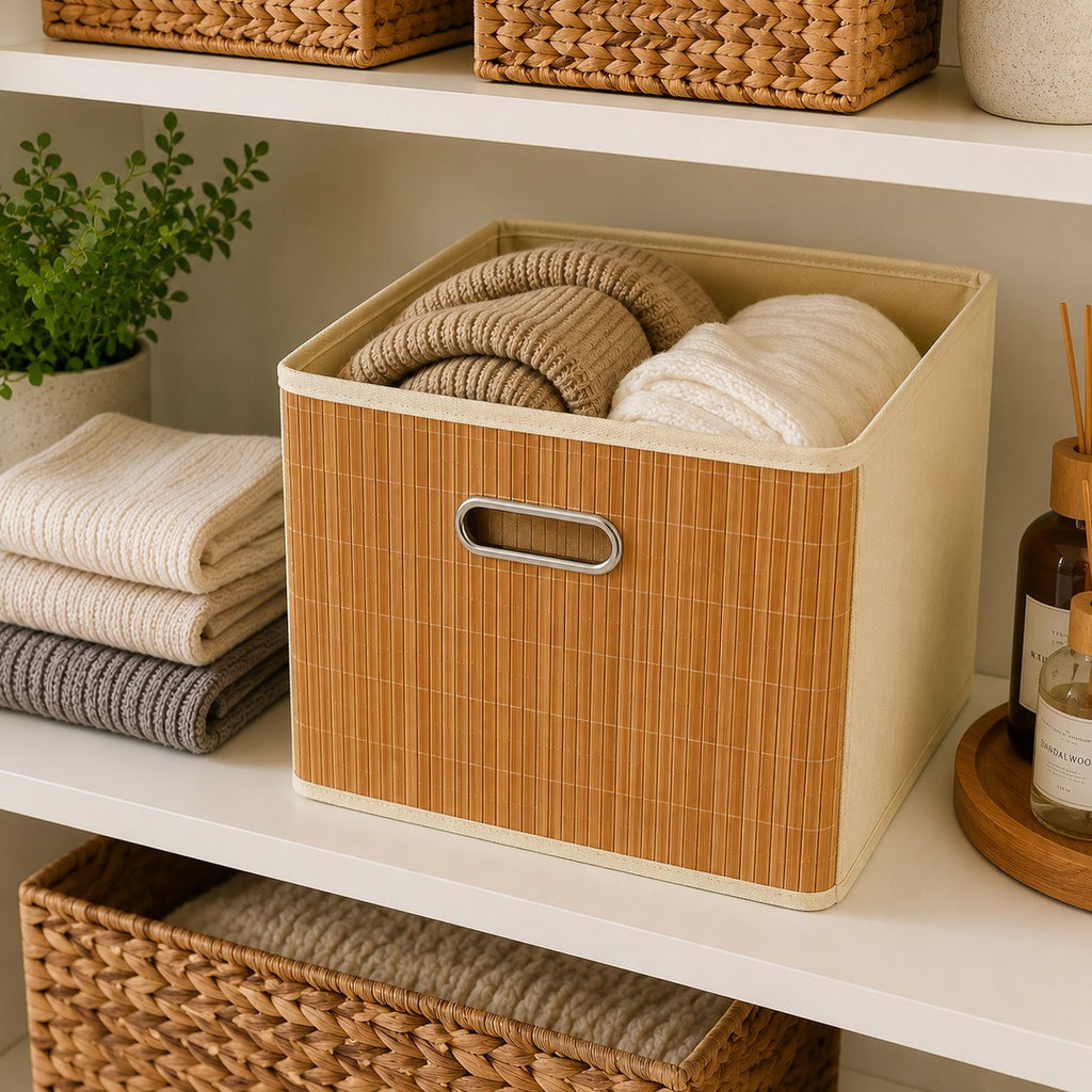 Caja organizadora Bambu Nepal XL