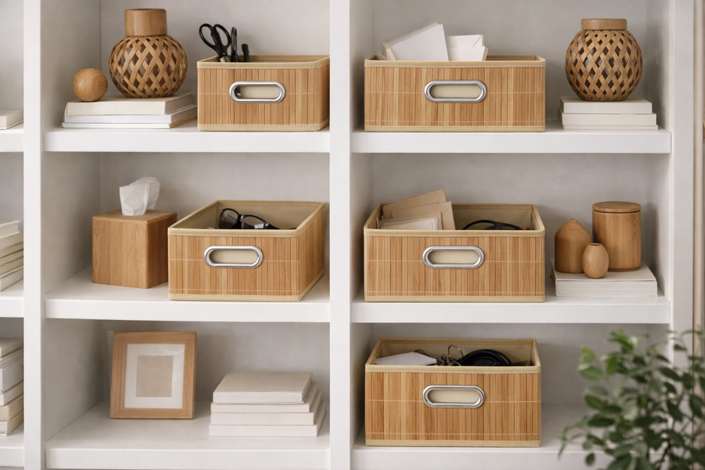 Caja organizadora Bambu Nepal