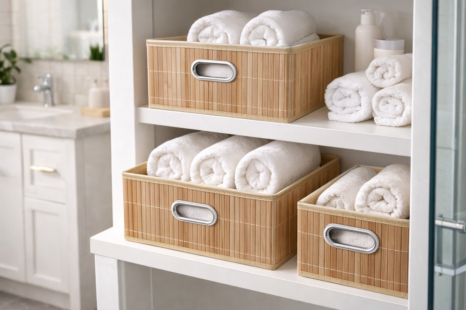 Caja organizadora Bambu Nepal