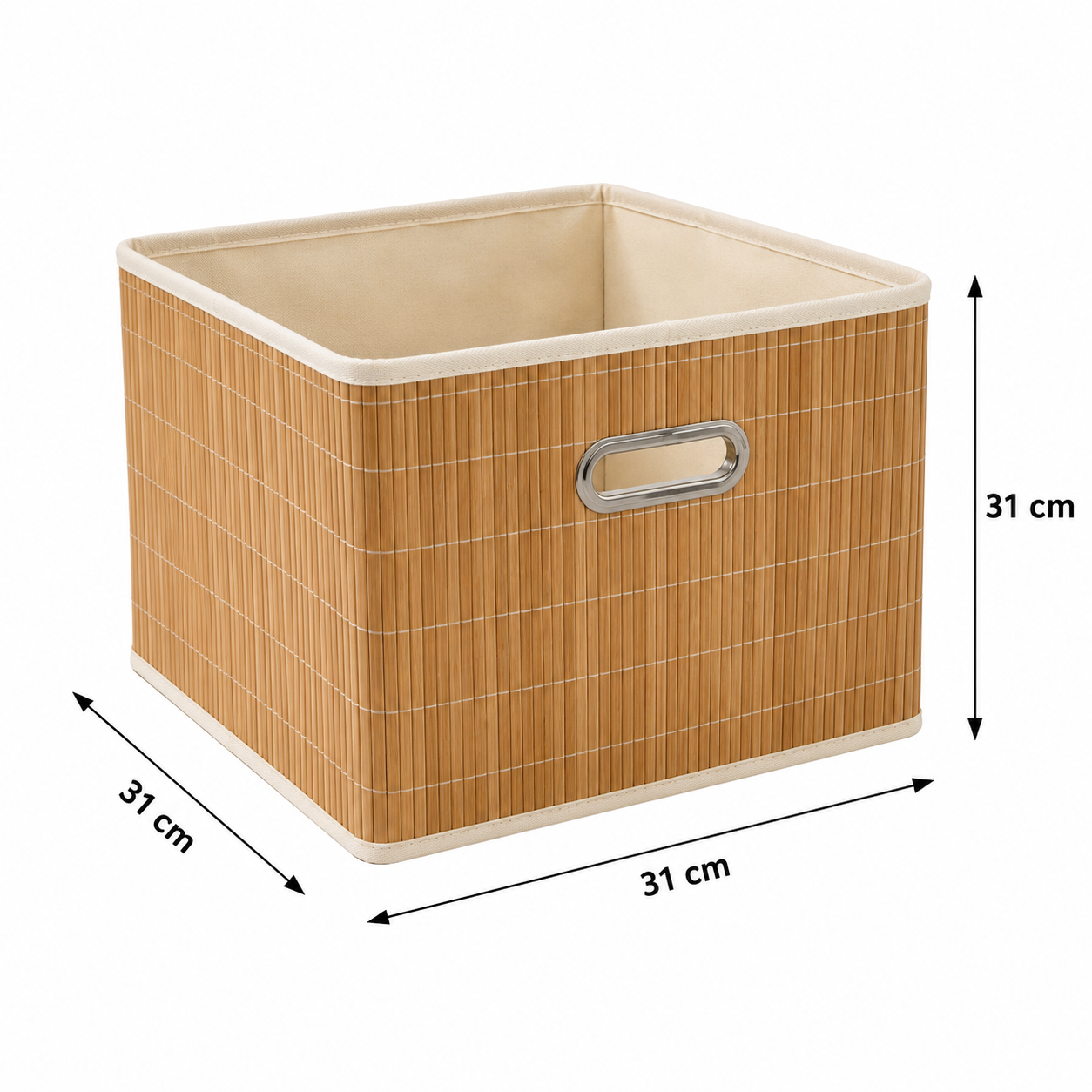 Caja organizadora Bambu Nepal XL